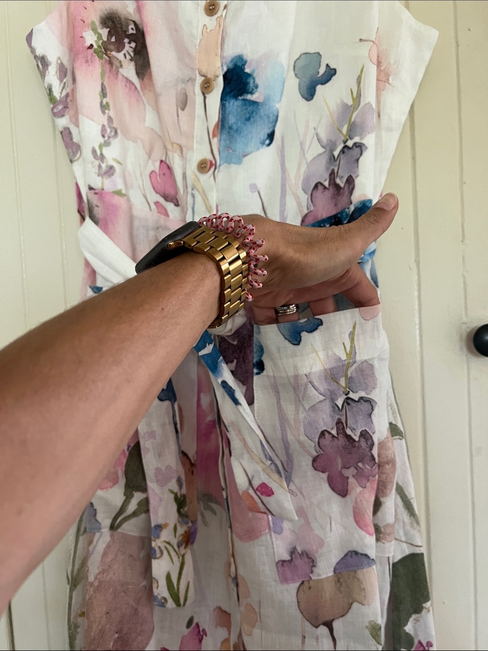 Dolcezza Linen Dress “Whimsique” - Picture 7 of 9